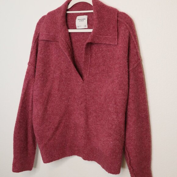 Abercrombie & Fitch Collared Sweater - Picture 1 of 4